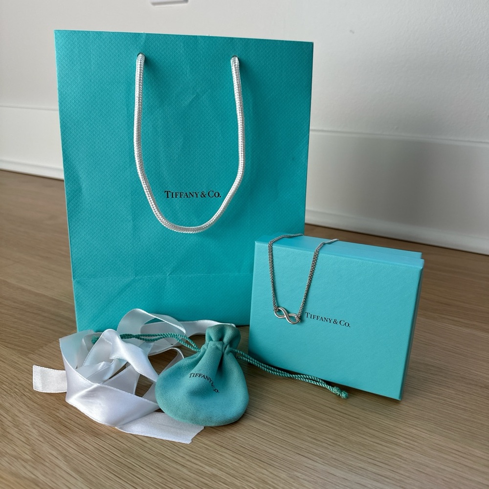 Tiffany & Co. Silver Infinity Pendant